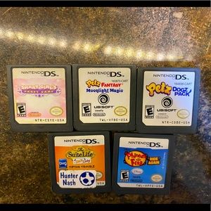 Bundle of 5 Nintendo DS
